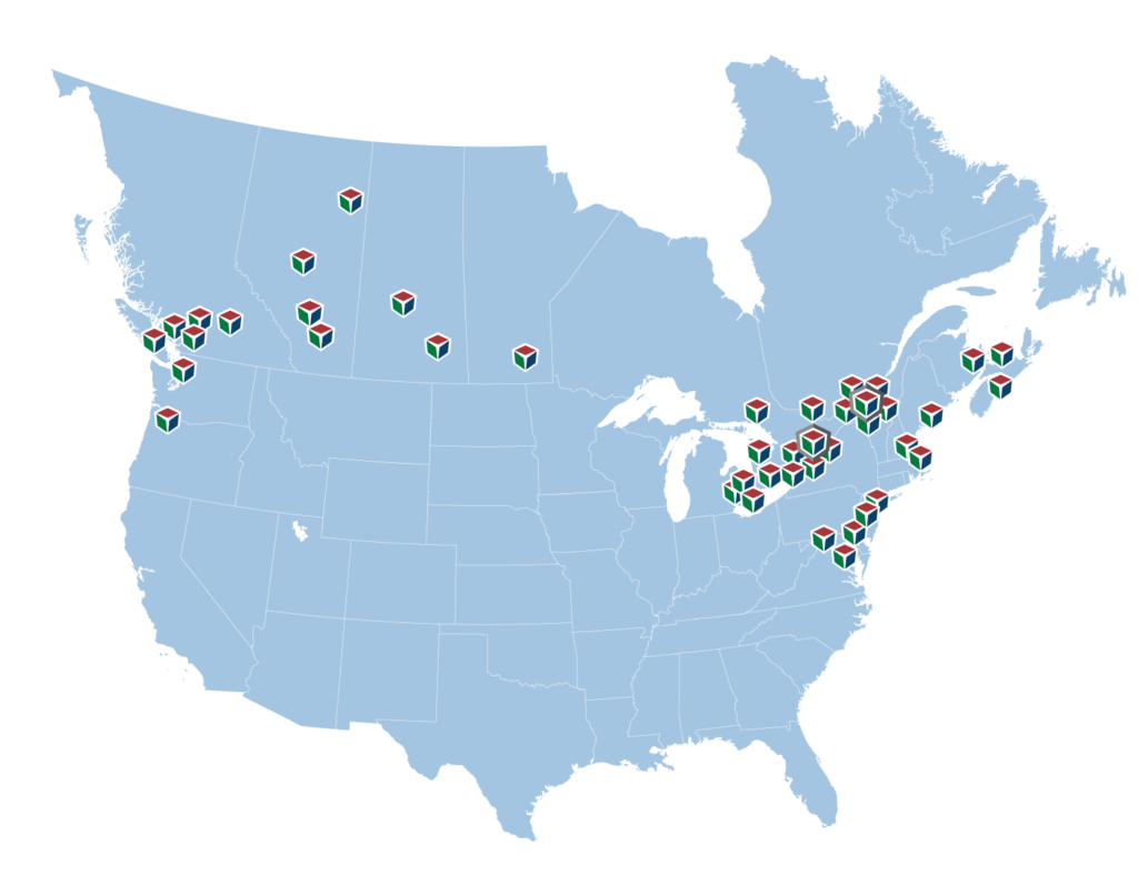 Ainsworth Map areas served